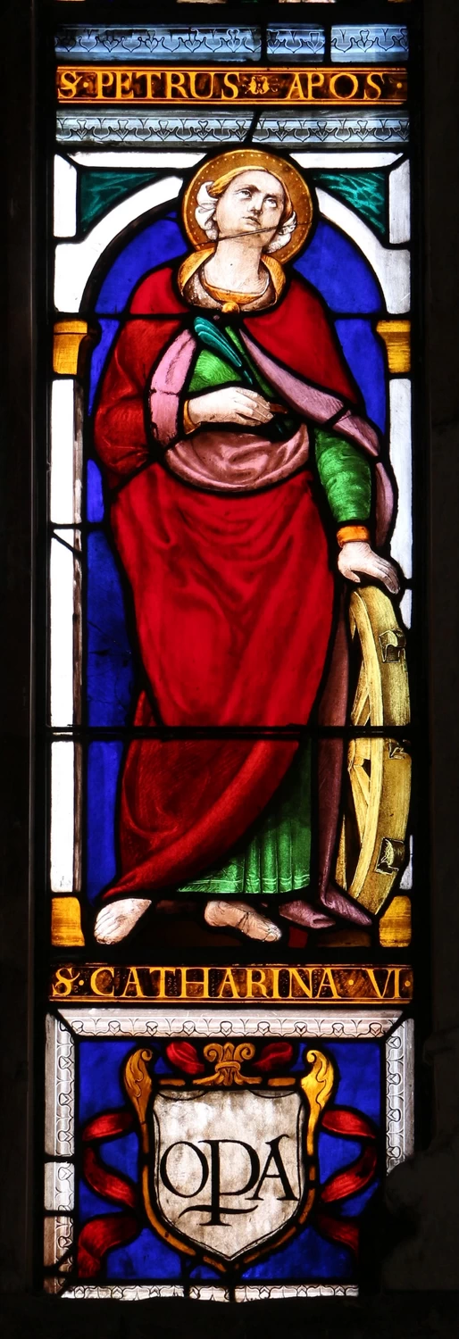 Vetrate con santi - Duomo di Grosseto 7